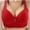 Red, variant on Utoimkio Wirefree Bras for Women No Underwire Push Up Bras for Women Comfort Breathable Everyday Bras