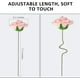 thumbnail image 2 of Flores artificiales, 50/30 piezas de flores artificiales, rosas ruborizadas, perfectas para bricolaje, ramos de boda, centros de mesa, fiestas de despedida de soltera, decoraciones de arreglos, 2 of 8