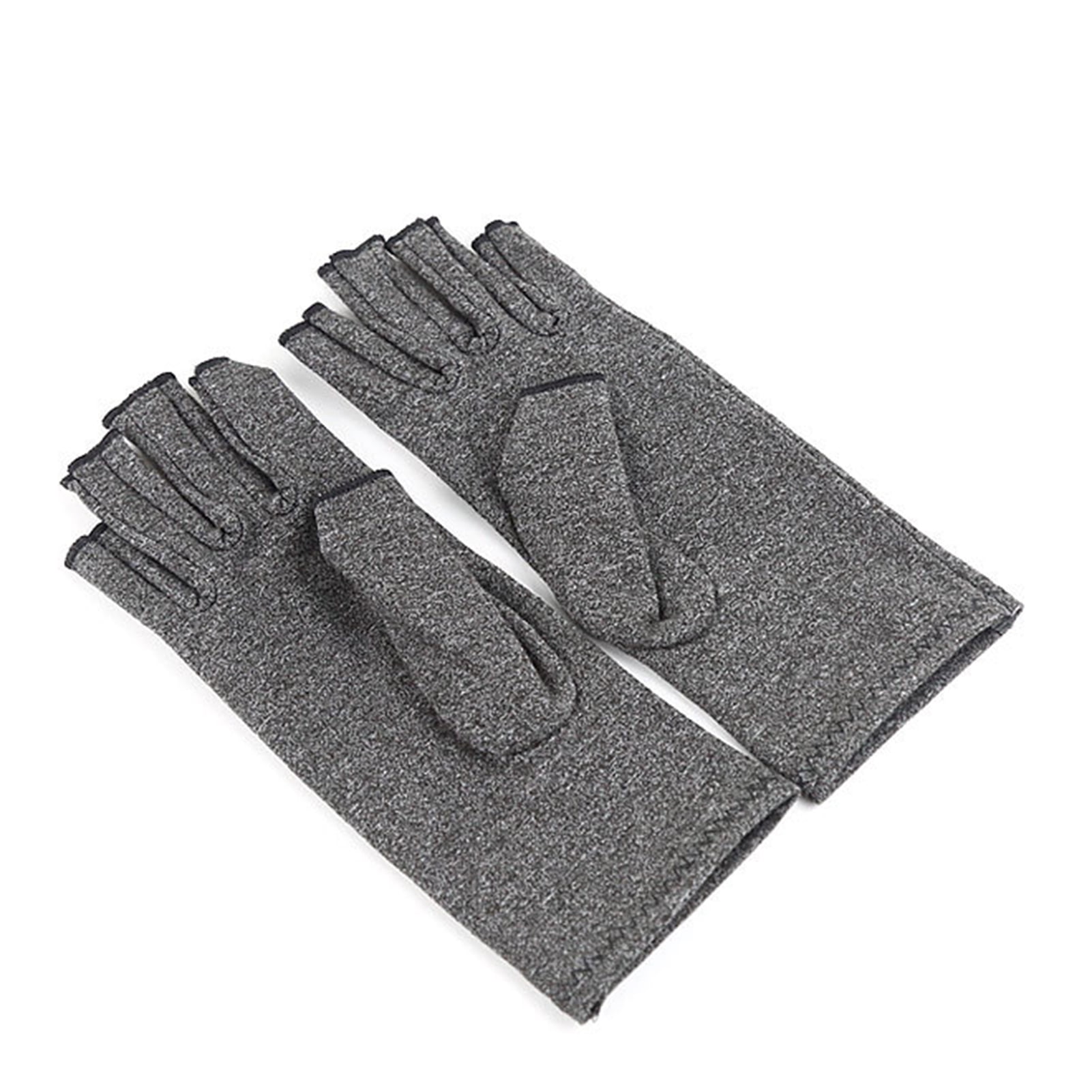 SANWOOD 2Pcs Unisex Adult Sports Soft Cotton Breathable Half Finger Protective Gloves