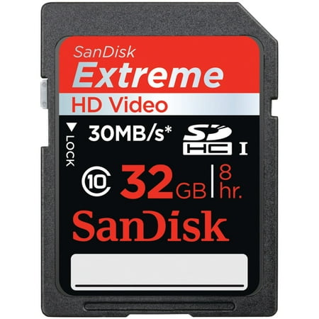 UPC 619659064761 product image for SanDisk SDSDRX3032GA21 32GB Extreme Secure Digital High Capacity (SDHC) Card | upcitemdb.com