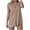 Khaki, variant on Tank Tops for Women V Neck Button Stand Collar Sleeveless Shirt Business Casual Work Shirts Summer Outfits