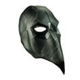 thumbnail image 4 of Low-Poly Polygon Black Crow Adult Latex Mask 3D Halloween Costume Accessory New, 4 of 4