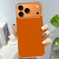 thumbnail image 3 of Case For Apple iPhone Air / 17 Pro / 17 Pro Max Series Case, Slim Thin Transparent Flexible Clear TPU Shockproof Phone Case For iPhone 17 Series, Burnt Orange, 3 of 6