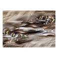 thumbnail image 3 of Tiptophomedecor Glam Wallpaper Wall Mural - Brown Shoal, 3 of 4