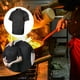 thumbnail image 3 of Chaqueta de manga corta, uniforme de transpirable y ligero para cocinar, servicio de comidas, cocina, hotel, hombres XXXL Sunnimix Uniforme de chaqueta de chef, 3 of 8