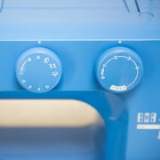 Janome Blue Couture Easy-to-Use Sewing Machine with Buttonhole