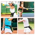 thumbnail image 4 of ZheElen Porte-Balles de Tennis Compact en Polyester pour Rangement Pratique sur le Terrain Résistant à la Sueur et Fiable 4 Balles, 4 of 6