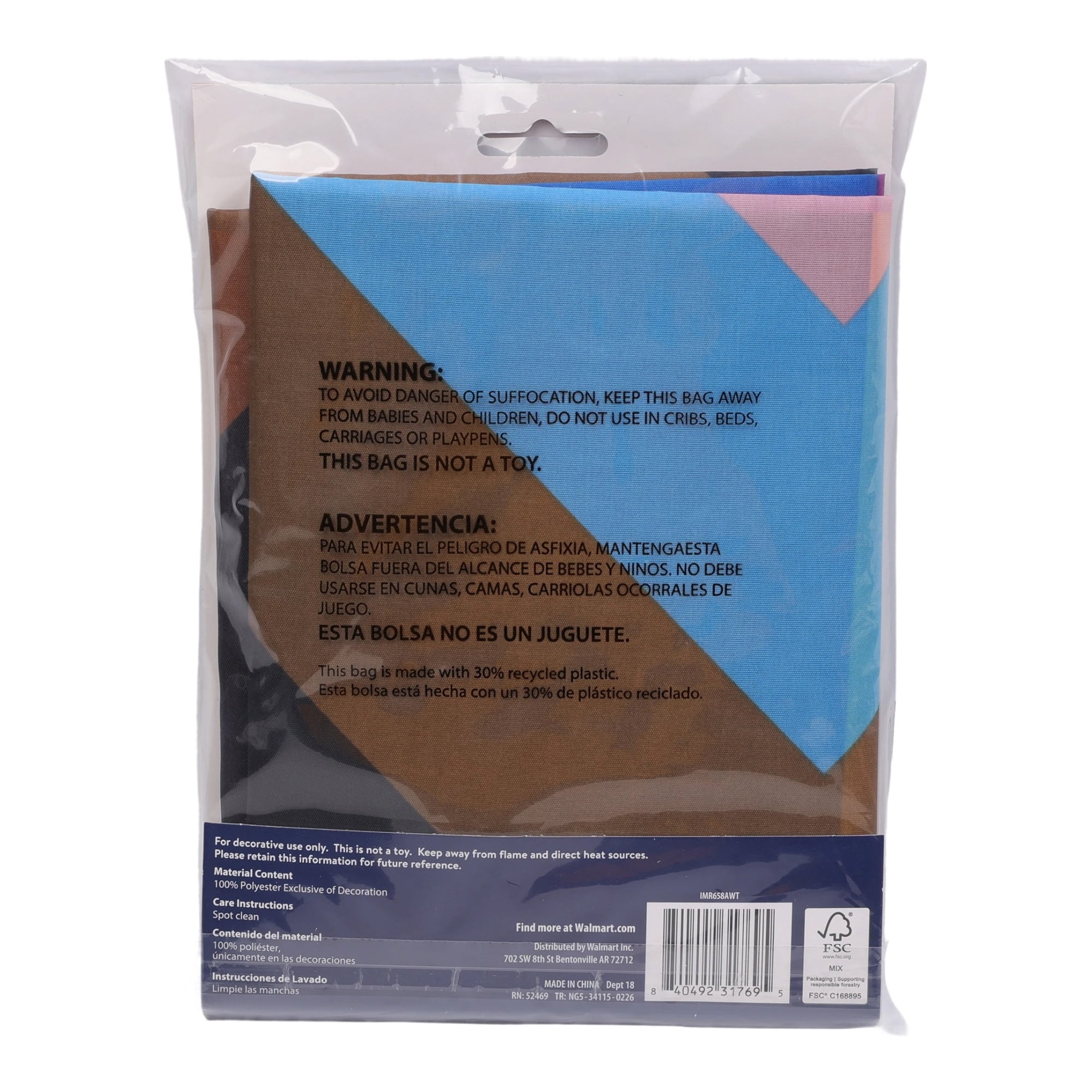 Pride Large Inclusive Progress Flag for Indoor and Outdoor Display