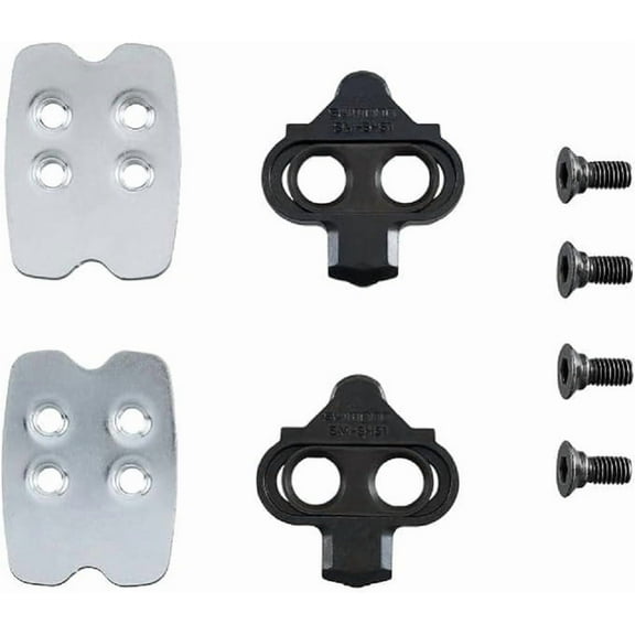 SHIMANO Pedal Adaptor SPD Bike Shoe Cleats Single Release Black SB Packaging