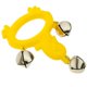 thumbnail image 4 of Campanas sonajero percusión de mano instrumento musical juguete Amarillo claro CUTICAT Hand Bell Jingles Toy, 4 of 6