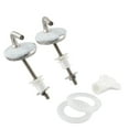 2pcs Toilet Seat Fix Fitting Stainless Steel Back to Wall Replacement
