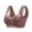 49#Camel, variant on Zen Chic Bras for Women - No Underwire Seamless Push Up Bra, Full Coverage Anti Sagging Posture Correcting Ice Silk Athletic Bralettes Black 42