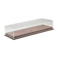 thumbnail image 3 of BELOVING 1/64 Model Car Display Case Decorative Clear Storage Box Toy Car Display Box Dark Chestnut, 3 of 10