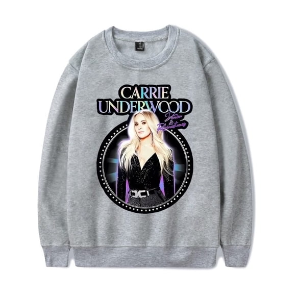 Carrie Underwood Merch Long Sleeve Trendy Printed Sweatshirt Unisex Fashion Streetwear Casual Pullovers