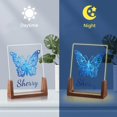 thumbnail image 4 of Luz de noche de mariposa personalizada para niñas, regalos de cumpleaños de Navidad personalizados para niñas, luz de noche de acrílico, decoración de guardería para bebés, lámpara de noche, regalos ú, 4 of 6