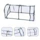 thumbnail image 2 of Serre à plantes avec cadre en métal PVC, mini serre pour plantes de jardin, 1,2 x 0,6 x 0,5 m, 2 of 4