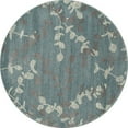 thumbnail image 2 of Art Carpet 24866 4 x 6 ft. Milan Collection Eucalyptus Woven Area Rug, Aqua, 2 of 3