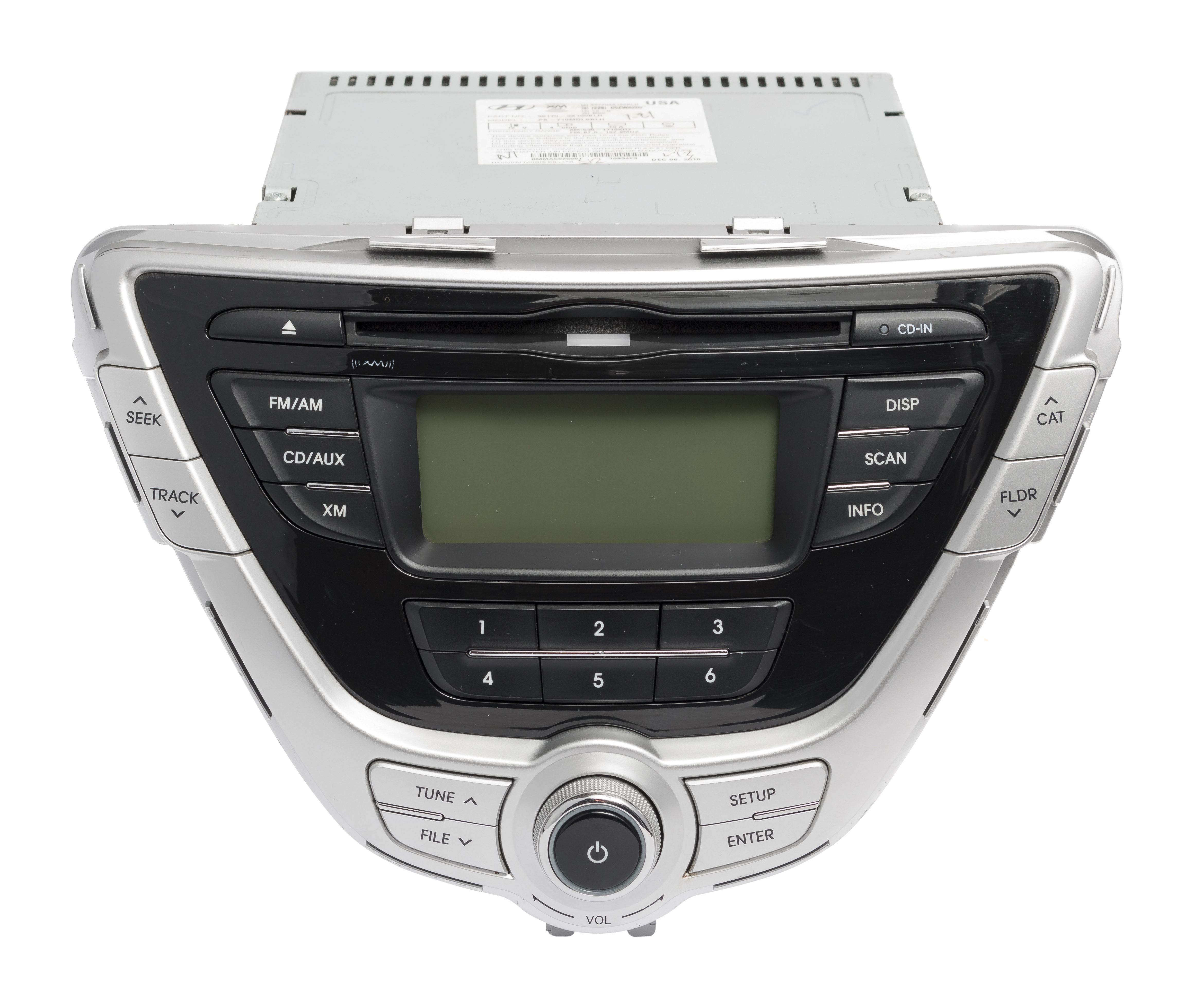 2013 hyundai elantra stereo