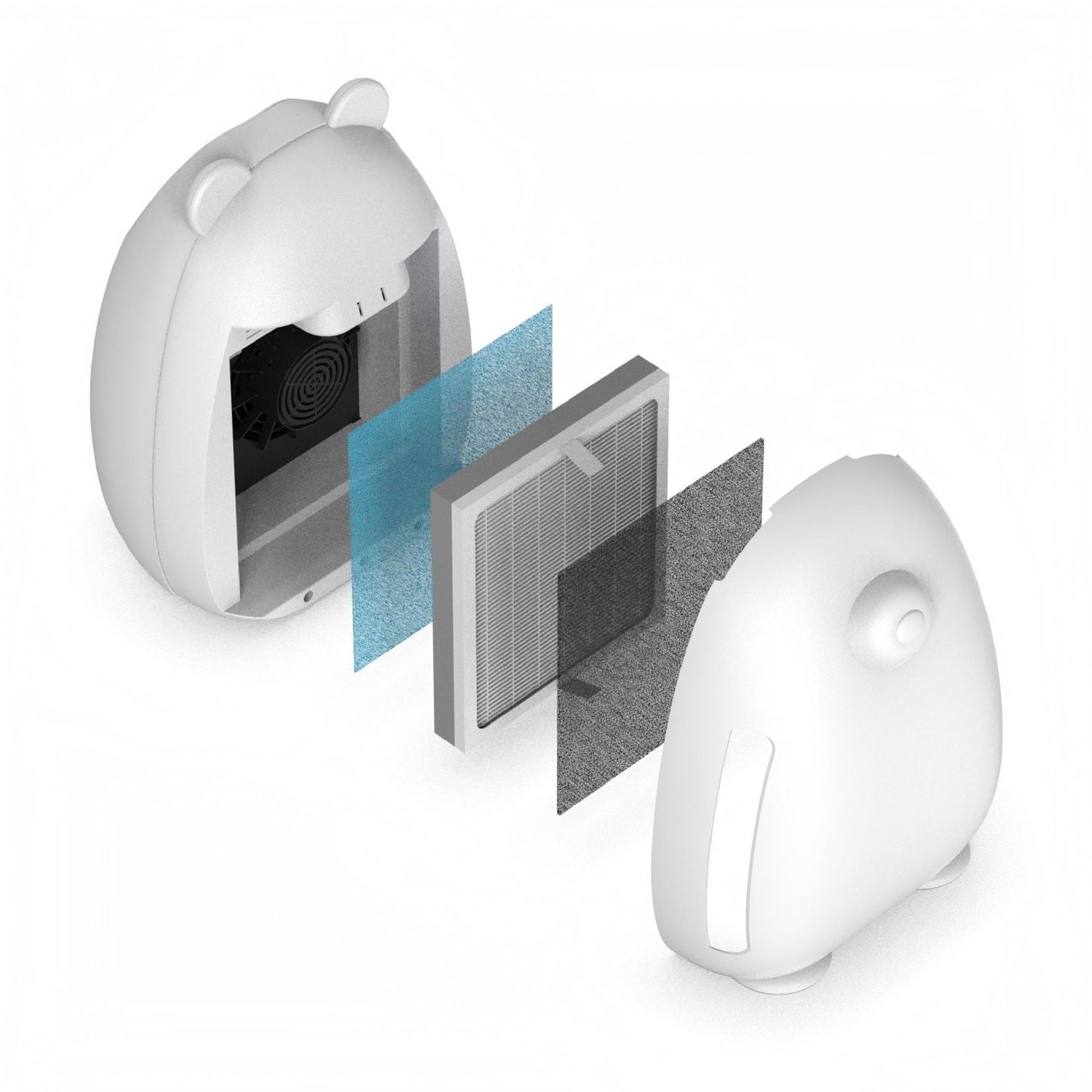 Purificateur d'air pour bébé Pure Enrichment PureZone Kids Bear Air True HEPA