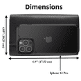 thumbnail image 3 of Genuine Leather Clutch RFID Wallets For Women Accordion Phone Wallet Purse Organizer Zip Coin Pouch for Ladies, 3 of 6