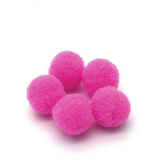 BRIGHTFUFU 160Pcs Pom Balls Fluffy Dacron For Diy Material And Bag Decoration Mixed Color