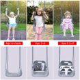 thumbnail image 7 of BIGLUFU 3-in-1 Kids Swing Seat with Hanging Strap and Hooks for Indoor and Outdoor Playing, Toddler Swing Seat, Secure Swing for Baby and Toddler, Loaded up to 120kg, 7 of 7