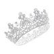 thumbnail image 1 of Soidarity Crystal Queen Accesorio Corona redonda completa de boda Cuidado del cabello astilla Soidarity  CE003113-02, 1 of 6