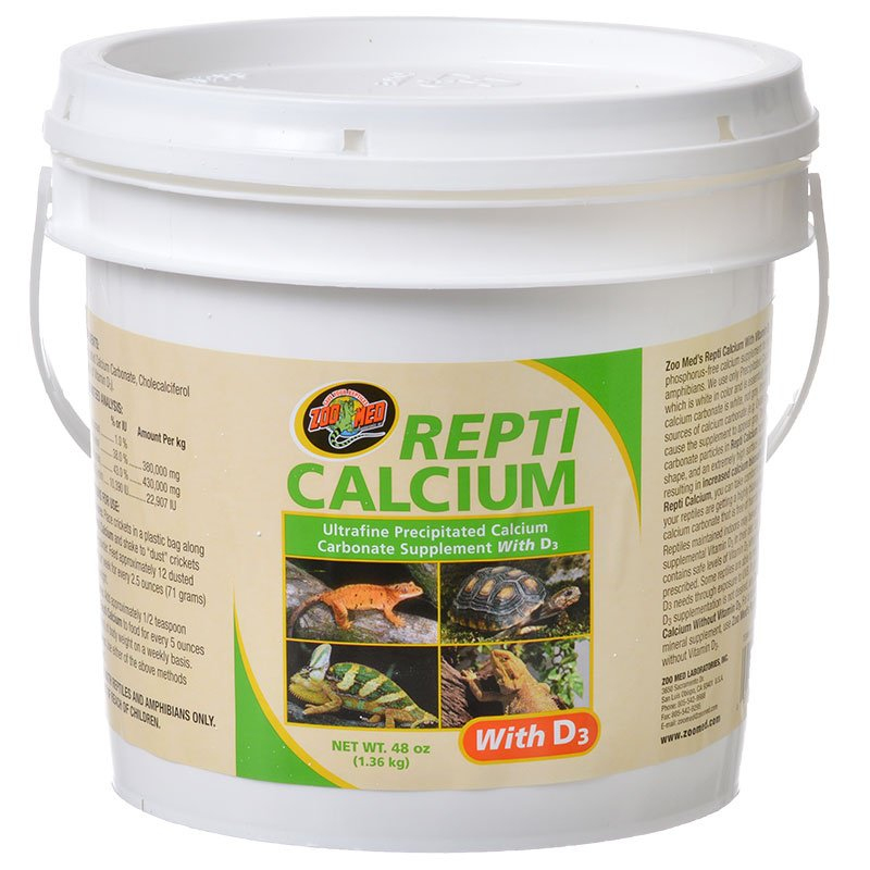 Zoo Med Repti Calcium with D3 BULK 96 Ounce (2 x 48 Ounce