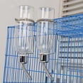 thumbnail image 5 of Stainless Steel Pet Water Feeder Stable Anti Tipping Indoor Dog Cat Daily Drinking Basin Rust Proof Easy Clean Household Pet Raising Fixed Water Supply Container Cage Installable Drinking Accessory, 5 of 9