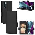 thumbnail image 1 of Motorola Edge S30 Case , PU Leather Flip Cover Card Slots Magnetic Closure Wallet Case for Motorola Edge S30, 1 of 5