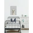 thumbnail image 4 of Marmont Hill White Llama with Glasses III Canvas Wall Art, 4 of 7
