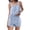 Striped-Blue, variant on Womens Pajama Sets Striped 2 Piece Pjs Summer Ruffle Cute Tank Top and Shorts Sleepwear 2026 Comfy Soft Lounge Sets Green White Stripe M