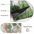 thumbnail image 6 of Round Rugs 8 Ft, Easter Non Slip Area Rugs for Kitchen Bedroom Entryway, Country Spring Rabbit Botanical Eucalyptus Leaves Washable Carpet Runner Rug Floor Mats for Bedroom Home Decor, 6 of 8