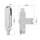 thumbnail image 5 of Unidad flash de rotación de 360 ° Memory Stick USB 3.0 Unidades de pulgar Unidad de almacenamiento de datos de alta velocidad para fotos de teléfonos para teléfonos Android, iPhone y tabletas Adepaton 223123-3, 5 of 9