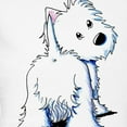 thumbnail image 3 of CafePress - Kiniart Fluffybutt Westie - Women's Light Pajamas, 3 of 4