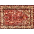 thumbnail image 1 of Ahgly Company Indoor Rectangle Traditional Brown Persian Area Rugs, 7' x 10', 1 of 6