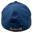 thumbnail image 3 of Hurley Men's Hat Phantom H2O Dri-FIT Shores Flex Fit Cap (Large/X-Large, Thunderstorm), 3 of 4