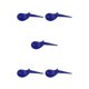 thumbnail image 3 of Soidarity PE Golf Tee Reutilizable Silla profesional Forma Practicar Ball Holder Actividad exterior Golf Tees Accesorios Azul Azul 5piezas Soidarity CBP224486, 3 of 5
