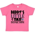thumbnail image 3 of Inktastic Daddy's Little Tax Deduction Blue Hearts Boys or Girls Baby T-Shirt, 3 of 5