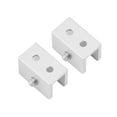 thumbnail image 2 of 2Pcs Space Aluminum Glass Clamp Holder Window Fixing Clip Bracket for Thickness 8mm-10mm(M), 2 of 8