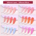 thumbnail image 2 of Set de esmaltes de uñas SAVILAND Jelly Gel 30 colores translúcidos, 2 of 8