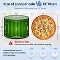 thumbnail image 2 of Linen Drum Lampshades green soccer field football field gridiron 13"x13"x10" Light Shade for Table Lamps Floor Lamps Drum Lamp Shades Lampshade Replacement Assembly Required, 2 of 8