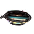 thumbnail image 6 of Single Shoulder Bag Rivet Bag 7.48×7.48×3.94in Removable Shoulder Belt Can Be Held Or Diagonal Across A Variety Of Matching Styles Lightseagreen Tie-Dye Background Vibrant Colors And Swirling, 6 of 6