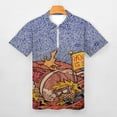thumbnail image 3 of Phish Your Trip Is Short Men Zipper T-shirt Summer Casual Short Sleeve T-shirt Top, 3 of 7