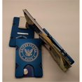 thumbnail image 1 of Helm U.S. Navy RFID Protected Aluminum Wallet & Credit Card Holder Blue, 1 of 1