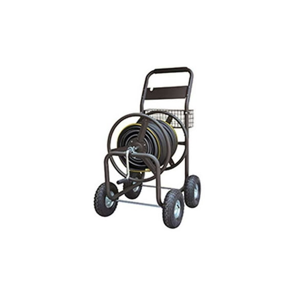 Landscapers Select Hose Reel Carts, 400 Ft Capacity, Powder Coated Steel