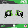 thumbnail image 2 of Kalair GFX Graphics Kit for Kawasaki KDX200 (1995-1998) Oem Series, 2 of 5