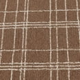 thumbnail image 3 of Better Homes & Gardens Brown Plaid Wool Indoor Runner Rug, 2'6"x7', 3 of 8