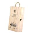thumbnail image 1 of Caja de regalo de vino, portabotellas de vino, soporte de botellas dobles para inauguración de la casa, fiestas de bodas de año Nuevo, celebraciones Gloria Caja de vino, 1 of 8