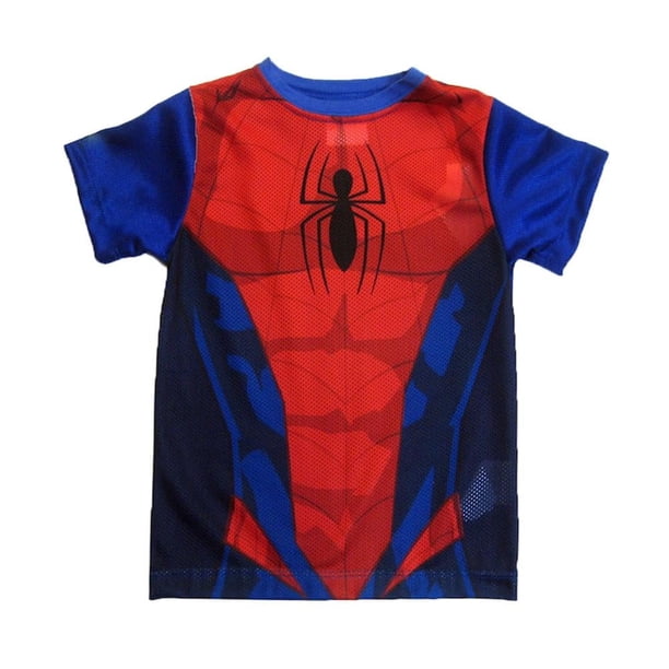 Playera Movis Talla 3 sublimado Superman azul
